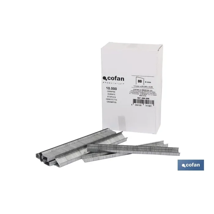 CAJA DE GRAPAS 80 / 14 mm (10.000 PCS)