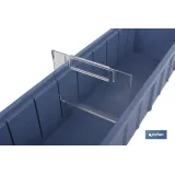 SEPARADOR TRANSVERSAL PLASTICO P/GAVETA