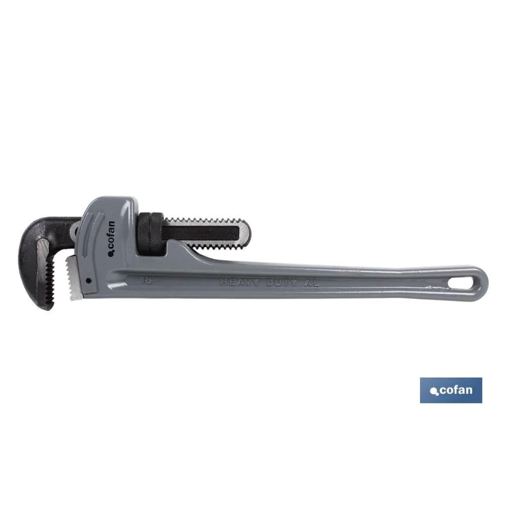 LLAVE STILLSON DE ALUMINIO PARA TUBO L-18