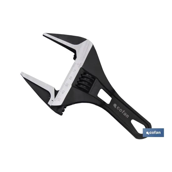 LLAVE AJUSTABLE GRAN APERTURA 12 CORTA