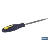 LIMA TRIANGULAR DELGADA 100mm EXTRAFINA