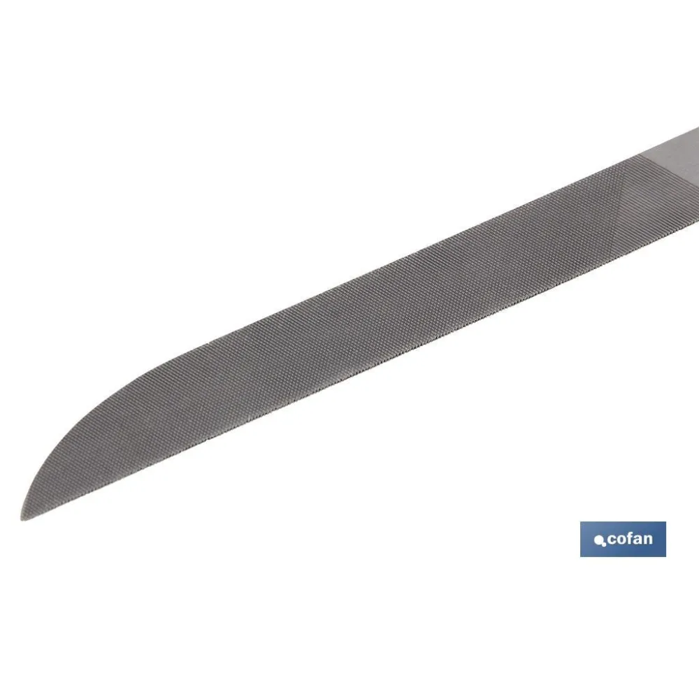 LIMA CUCHILLO ENTREFINA DOBLE PICADO 150 MM