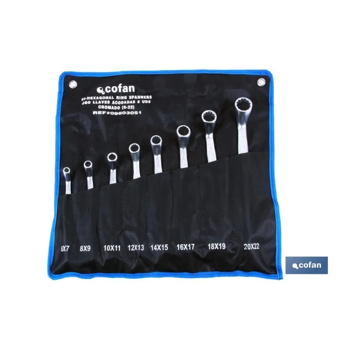SET 10 PCS LLAVES ACODADAS DE 6-7 A 24-26