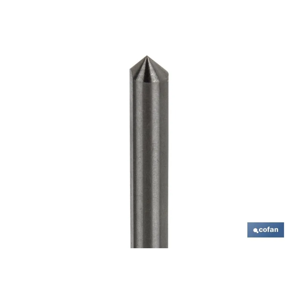 PUNZÓN TALADRO ELECTROMAGNÉTICO 6,35ø L77mm