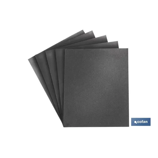 LIJA AL AGUA GRANO 3.000 (230X280MM) Venta unitaria