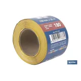 ROLLO LIJA DE PAPEL 100 X 25 M. G.180