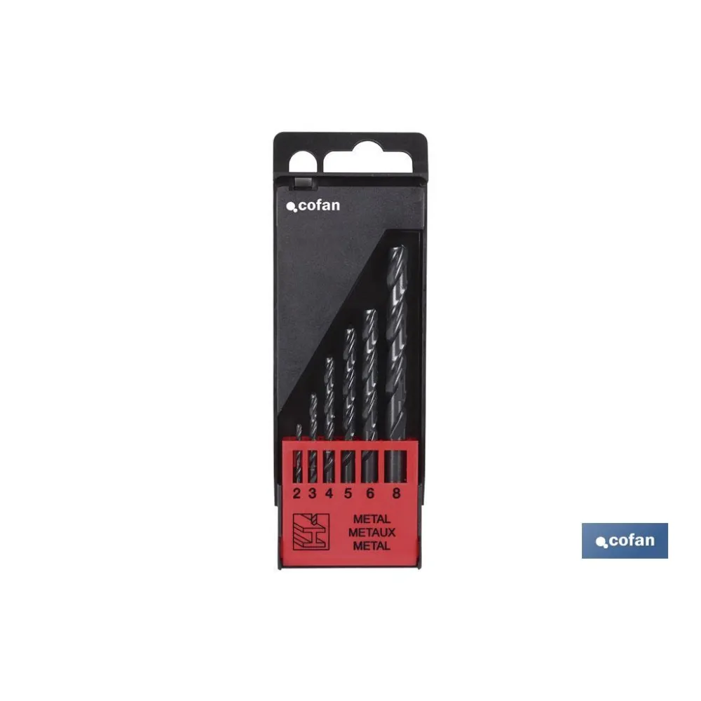 ESTUCHE BROCAS HSS - MEDIDAS: 2 - 8mm (13 pcs)