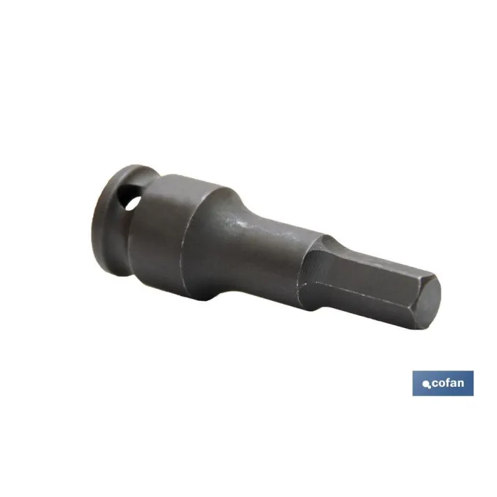 VASO IMPACTO 3/8 HEXAG. MACHO 16 MM