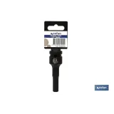 VASO IMPACTO 1/2 HEXAG. MACHO 19 MM