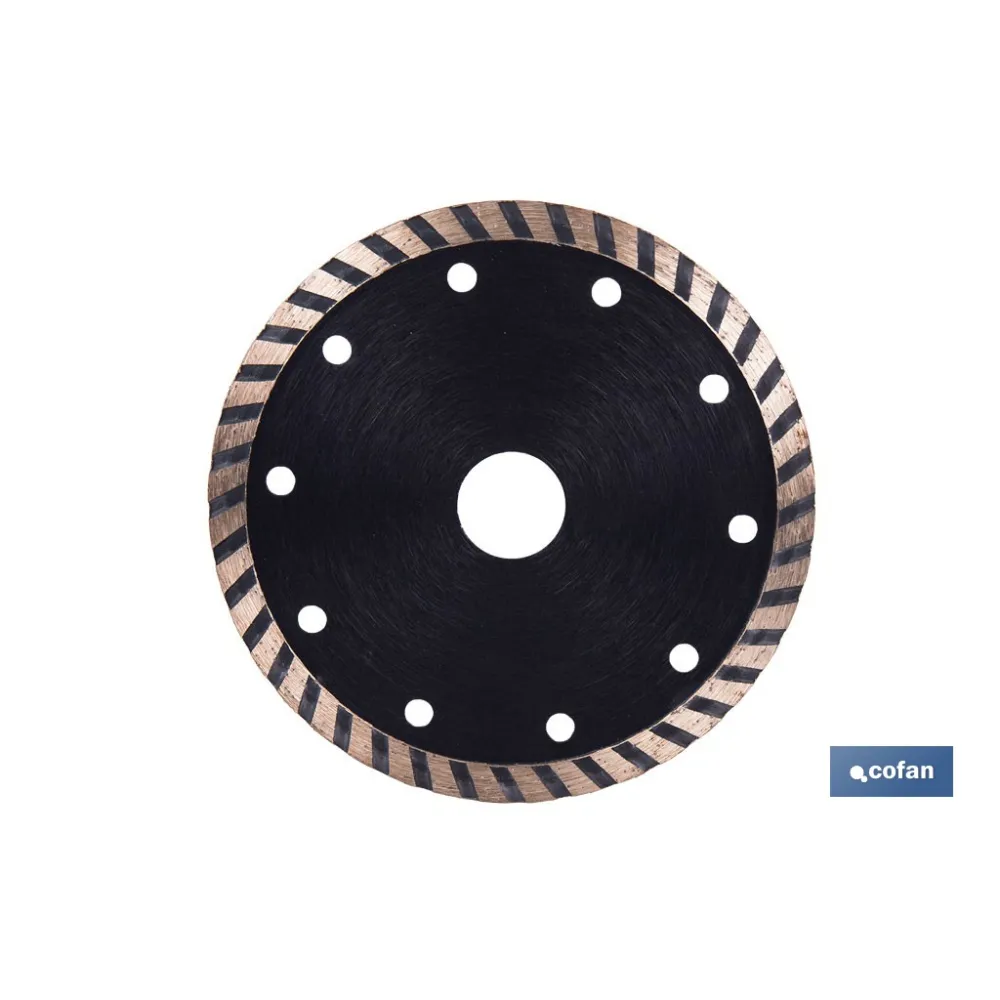 DISCO DIAMANTE TURBO BASICO 125 MM.