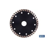 DISCO DIAMANTE TURBO BASICO 125 MM.