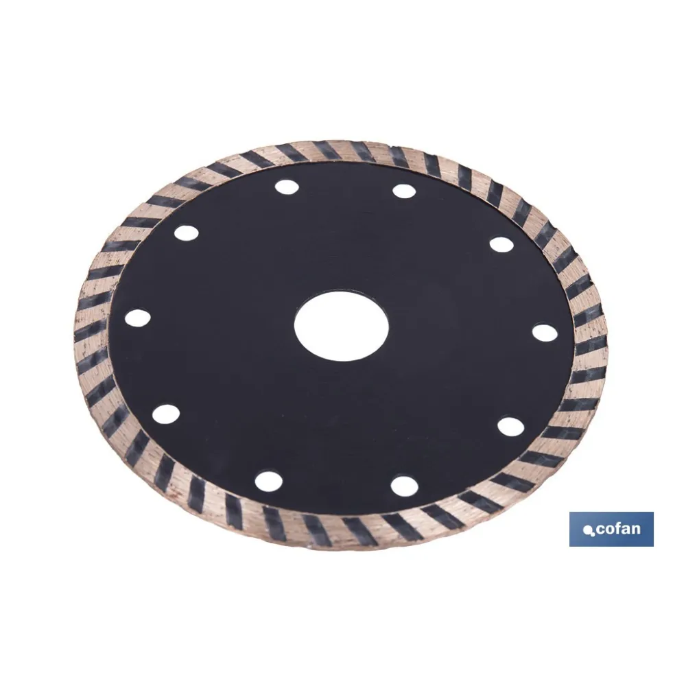 DISCO DIAMANTE TURBO BASICO 125 MM.