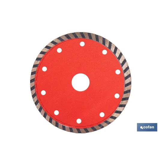 DISCO DIAM.TURBO PROFESIONAL 125MM.