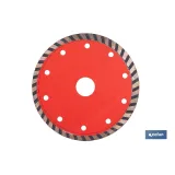 DISCO DIAM.TURBO PROFESIONAL 125MM.