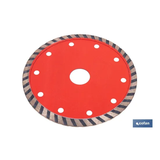 DISCO DIAM.TURBO PROFESIONAL 125MM.