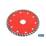 DISCO DIAM.TURBO PROFESIONAL 125MM.