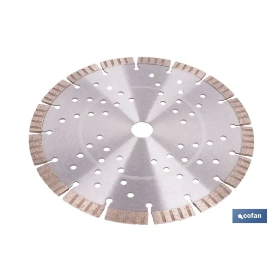 DISCO DIAMANTE CANTERO STANDARD H-12mm, 230mm