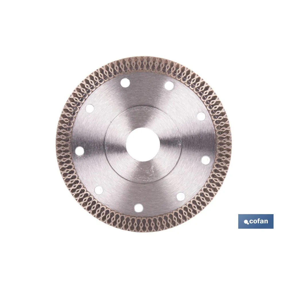 DISCO DIAMANTE PORCELANICO EXTRAFINO H-10mm, 115mm