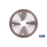 DISCO DIAMANTE PORCELANICO EXTRAFINO H-10mm, 115mm