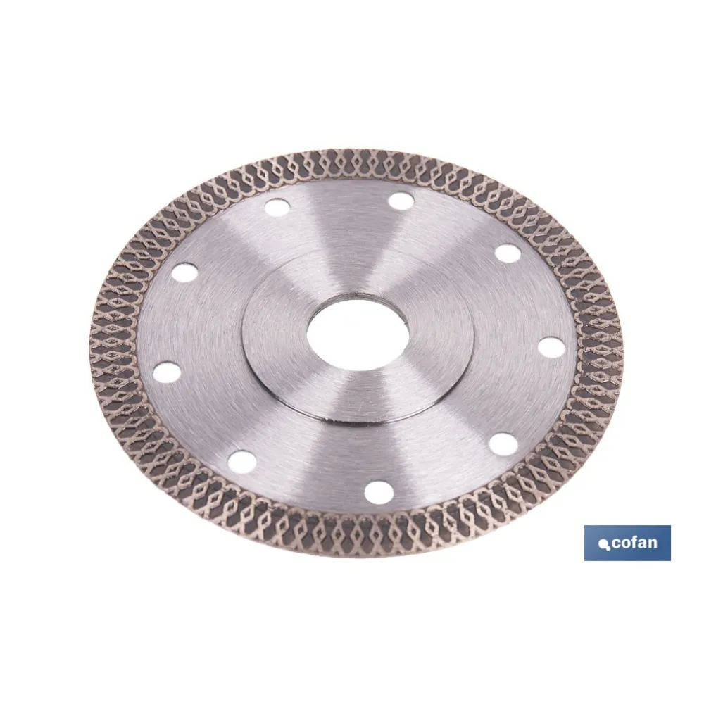 DISCO DIAMANTE PORCELANICO EXTRAFINO H-10mm, 115mm