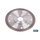 DISCO DIAMANTE PORCELANICO EXTRAFINO H-10mm, 115mm