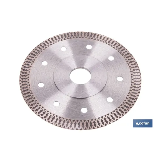 DISCO DIAMANTE PORCELANICO EXTRAFINO H-10mm, 125mm