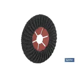 DISCO ABRASIVO SEMIFLEXIBLE ø125 G-36