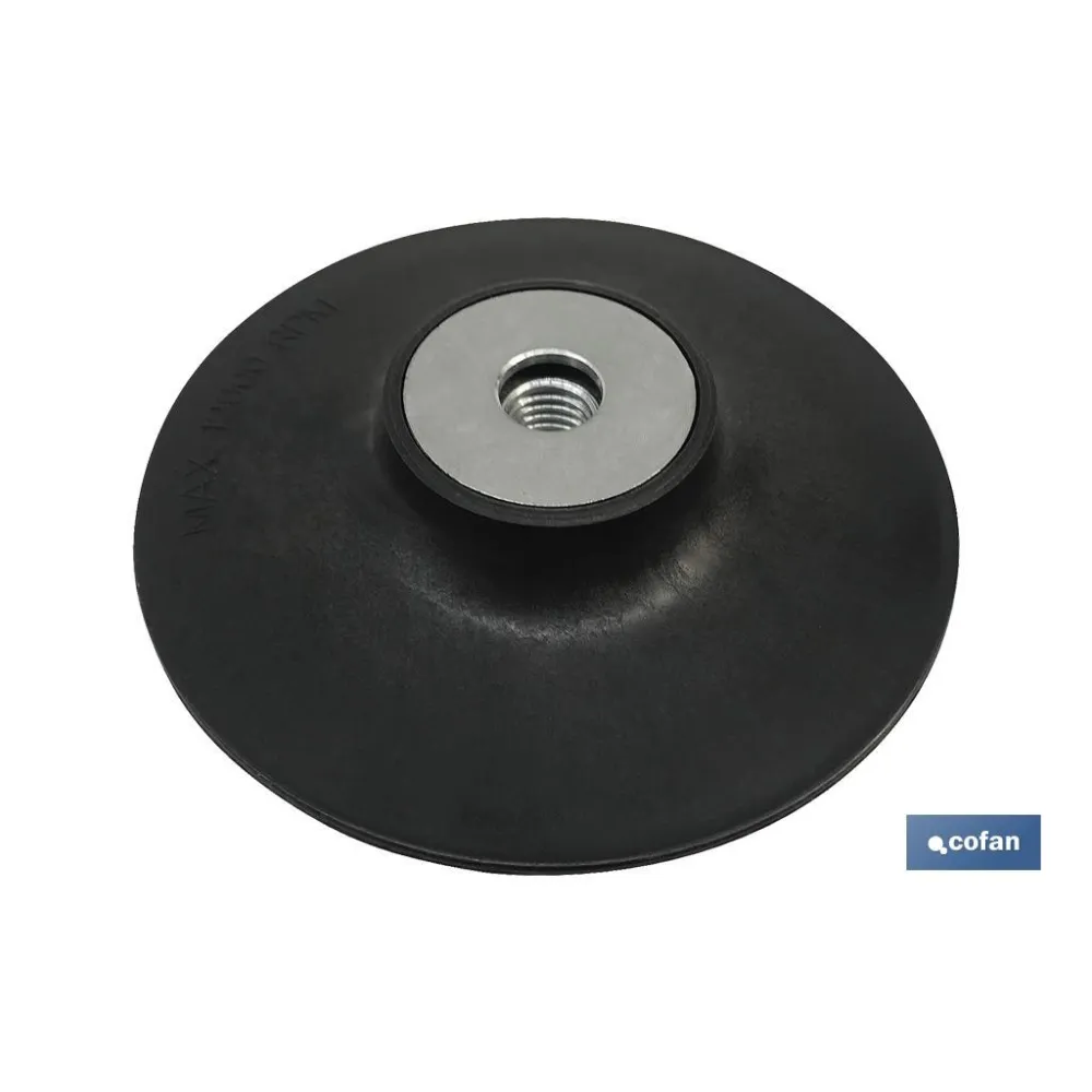 PLATO P/ DISCOS FIBRA Y SEMIFLEXIBLES 180 x M14