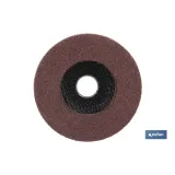 DISCO COMPACTO VELLON P/AMOLADORA ø115 4A DESBASTE