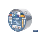 CINTA AMERICANA GRIS 180 MICRAS 50 MM X 10 M