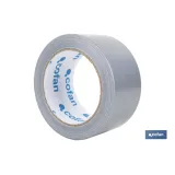 CINTA AMERICANA GRIS 180 MICRAS 50 MM X 25 M