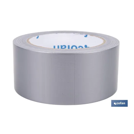 CINTA AMERICANA GRIS 180 MICRAS 50 MM X 25 M