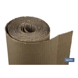 ROLLO CARTÓN ECOLÓGICO MARRÓN 09X25 M