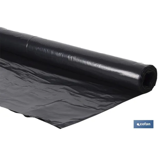 ROLLO FILM PE NEGRO GALGA 200 2 X 25mt