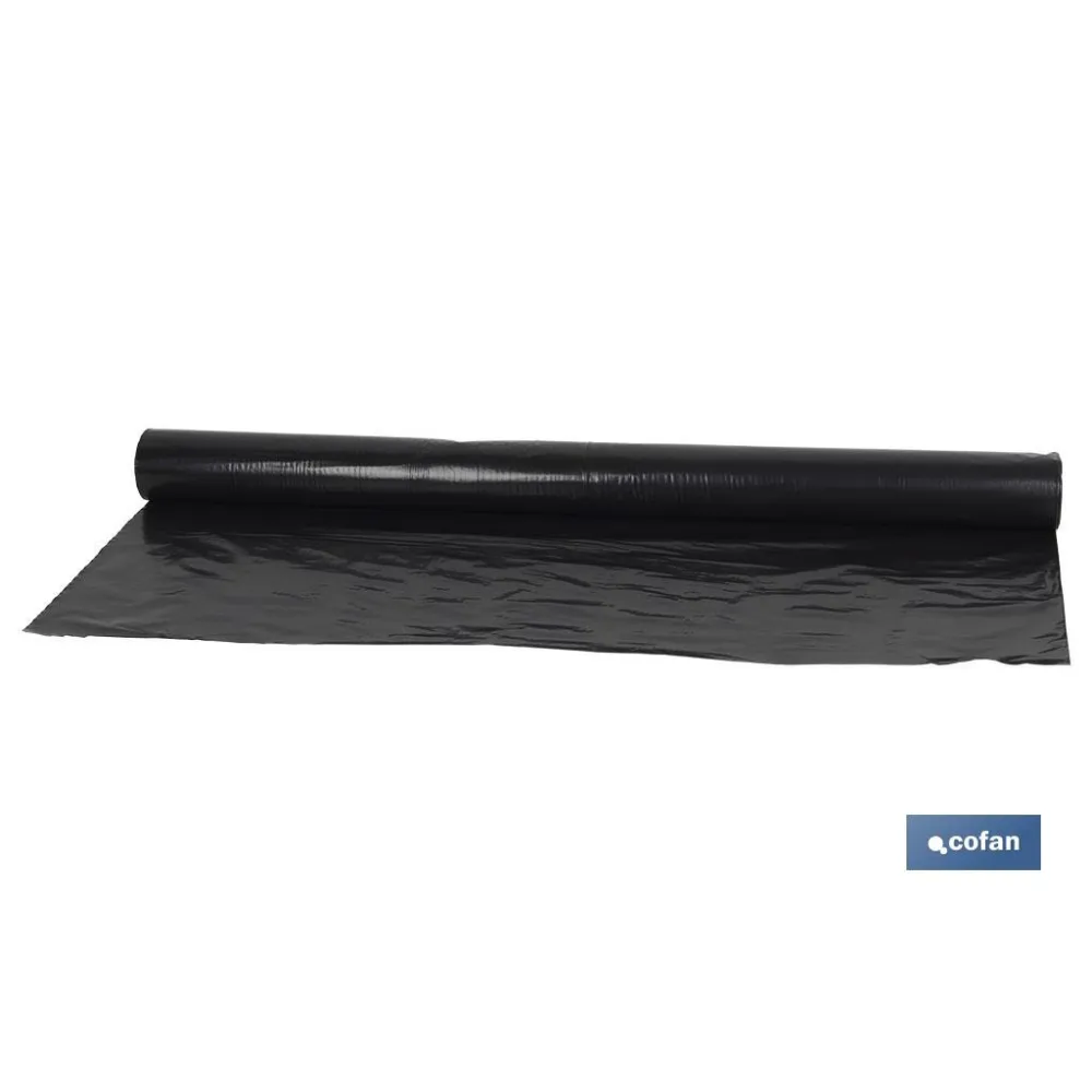 ROLLO FILM PE NEGRO GALGA 200 4 X 10mt