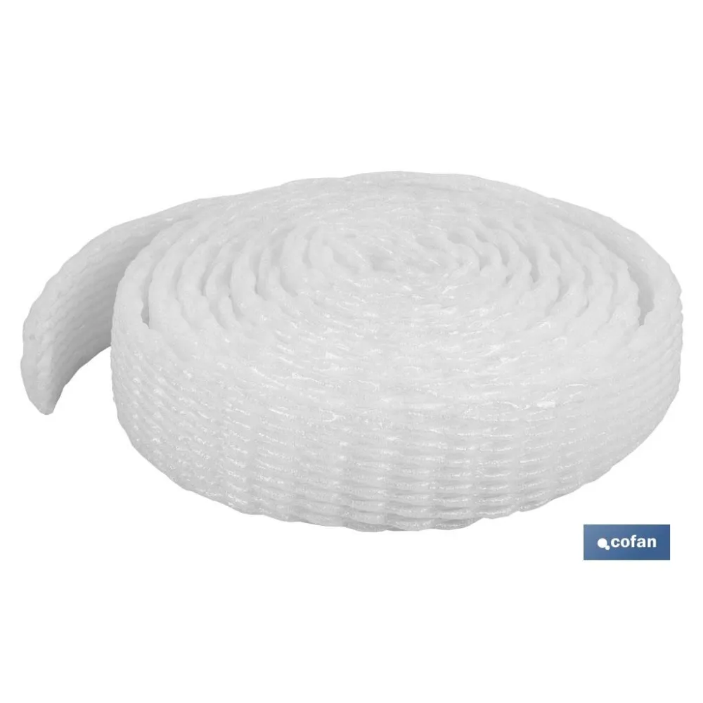 ROLLO MALLA TUBULAR ESPUMA ELASTICA 6/12cmx5mt
