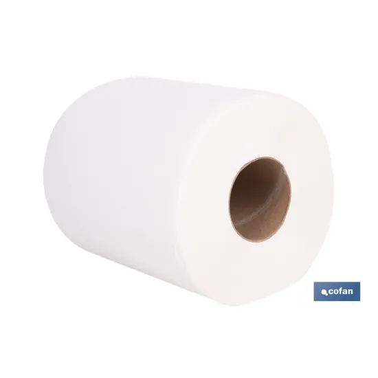 PAPEL SECAMANOS VIRGEN EXTRALAMINADO DE 2 CAPAS 90 M (6 ROLLOS)