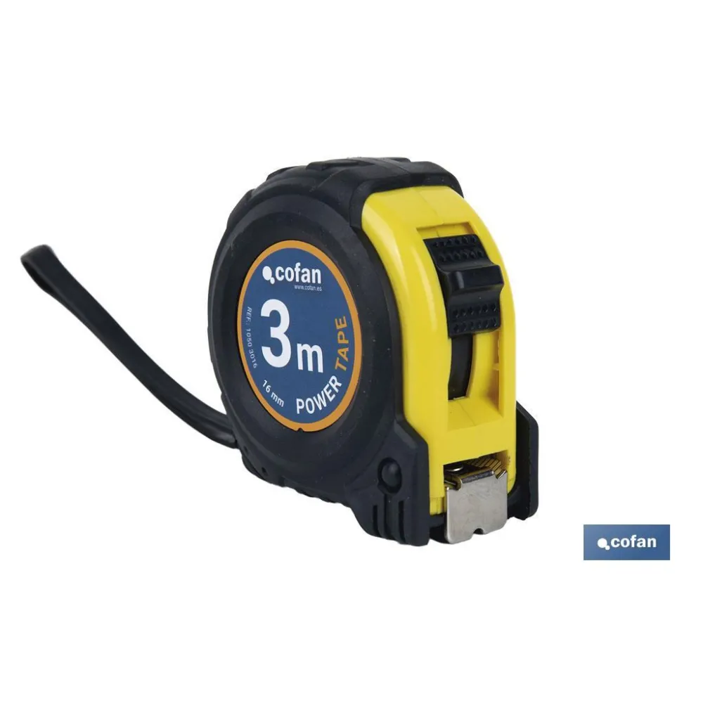 FLEXÓMETRO PROTEC. GOMA 16 MM X 3 M