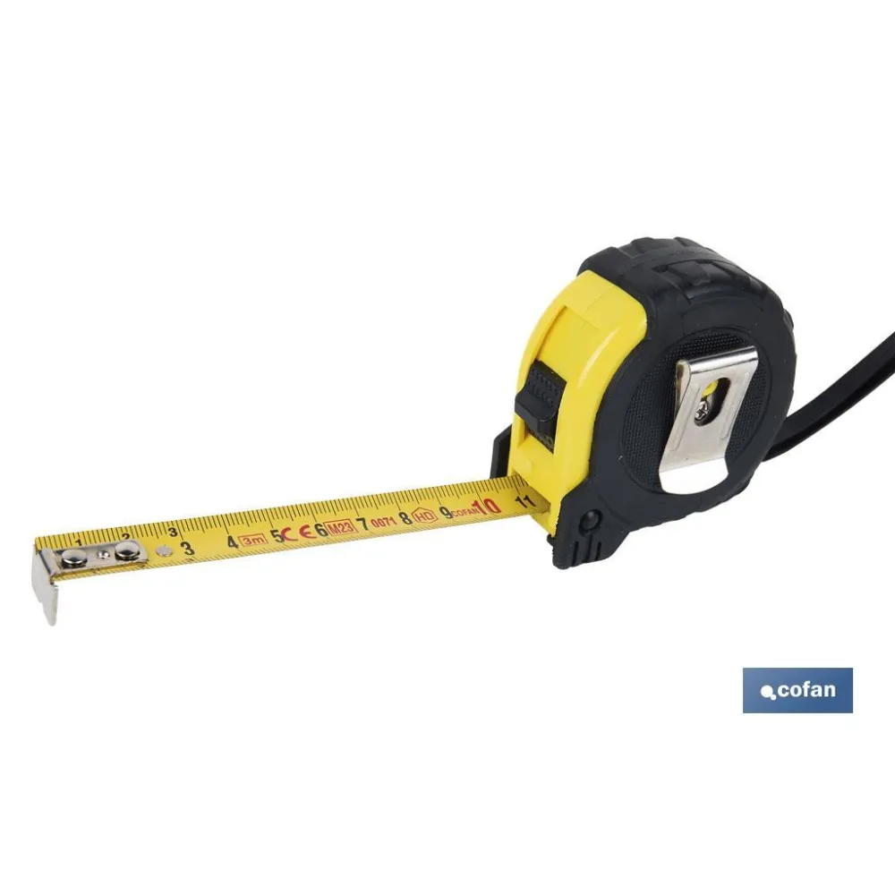 FLEXÓMETRO PROTEC. GOMA 16 MM X 3 M