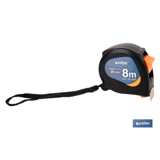 FLEXÓMETRO ANTIDESLIZANTE 25 MM X 8 M