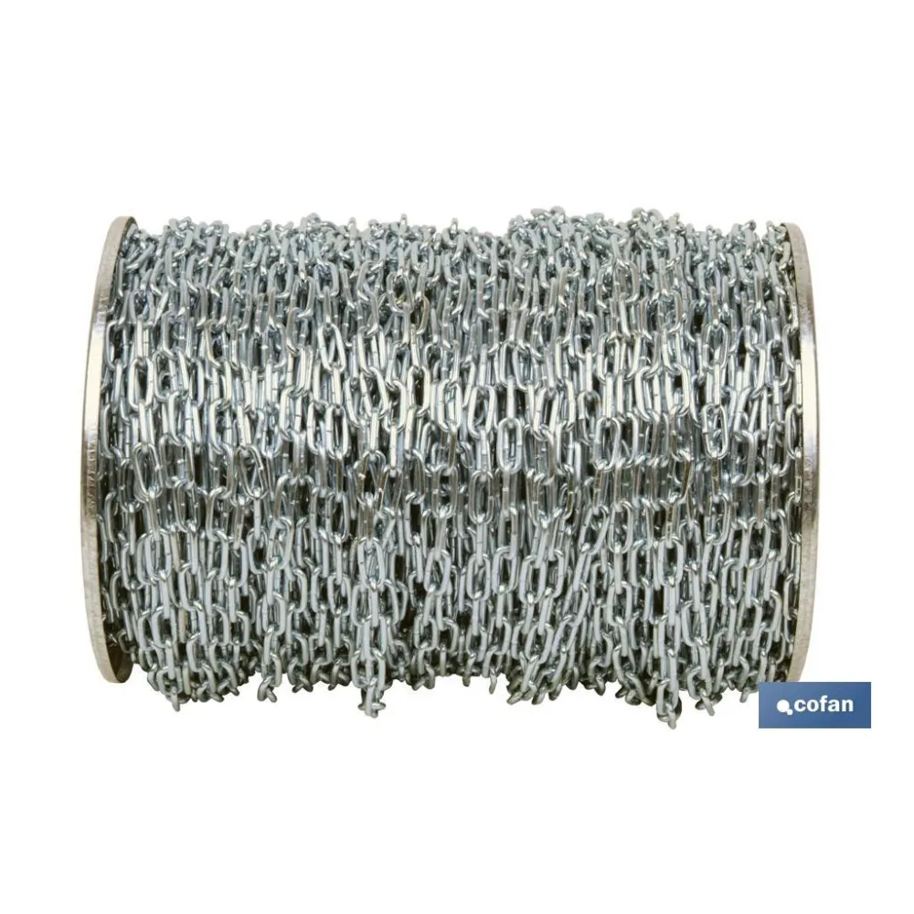 CADENA CINCADA DE 2 MM.  (200 M.)