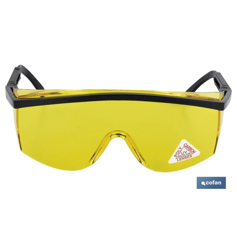 BLISTER GAFAS SEGURIDAD ULTRAVIOLETA