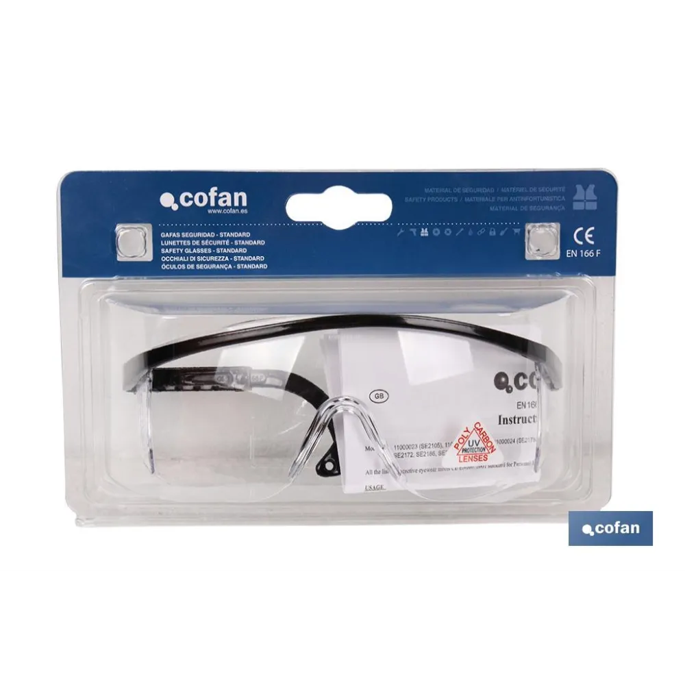 BLISTER GAFAS SEGURIDAD CONTRAIMPACTO