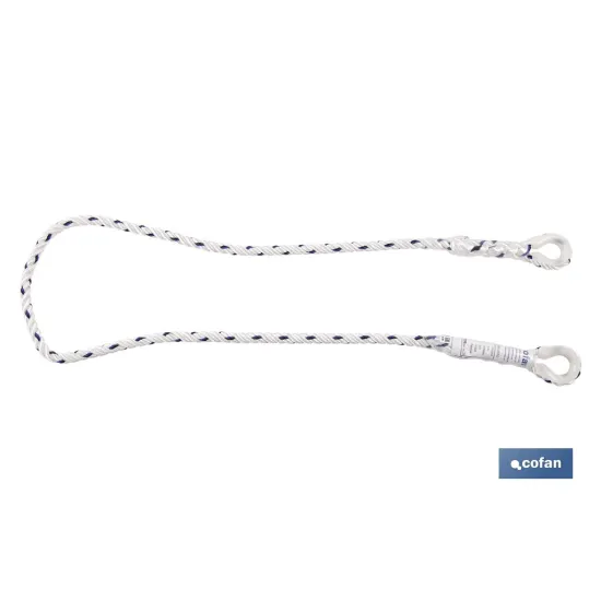 CUERDA DE SEGURIDAD P/ARNES 1,5 MTS.