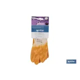 GUANTES NITRILO AMARILLO T-8