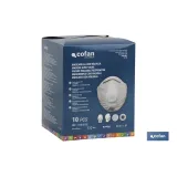 MASCARILLA PROTECCION C/VALVULA FFP2D