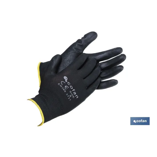 BLISTER G. 100%  POLIEST.  IMPREG. PU NEGRO T-10
