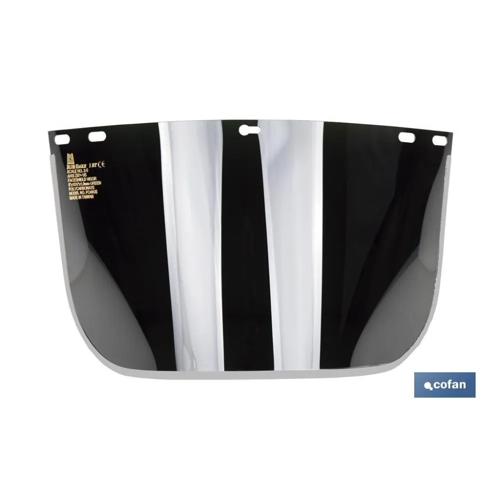 PLASTICO PROTECTOR OSCURO 400 MM.