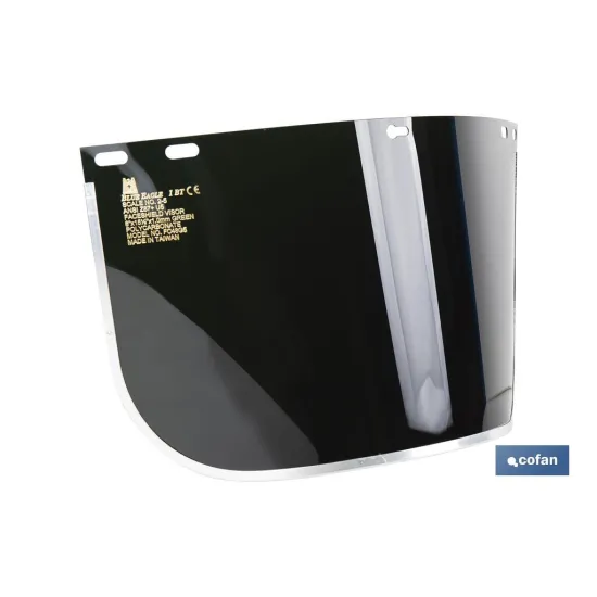 PLASTICO PROTECTOR OSCURO 400 MM.