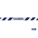 CINTA BALIZ. POLICIA MUNICIPAL  80MMX100MTS